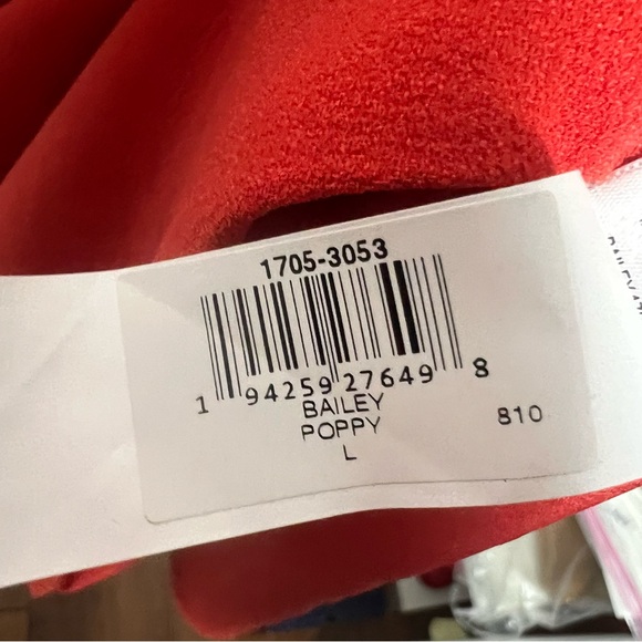 Dress the Population Orange Off-Shoulder Midi Dress - Picture 9 of 12